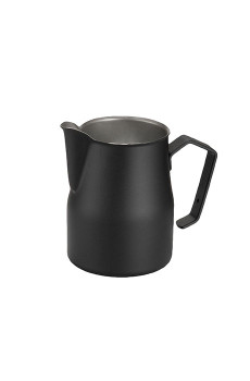 Motta Europa pot a lait noir inox 12oz-350ml