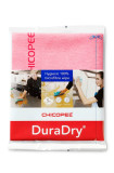 chicopee Lavettes microfibres DURADRY réutilisables x 5 Rouge