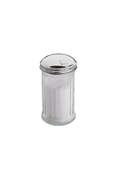 Sélection Delidrinks Sucrier à trou en verre avec clapet inox