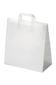 Sélection Delidrinks Sac SOS en papier blanc avec poignée H.260 X L.260 X P.170 mm x 250 Sélection Delidrinks Sac SOS en papier blanc avec poignée H.260 X L.260 X P.170 mm x 250