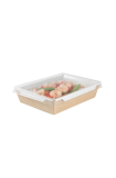 Sélection Delidrinks Sachet x 125 FUZIONE couvercles plastique 28oz/825ml