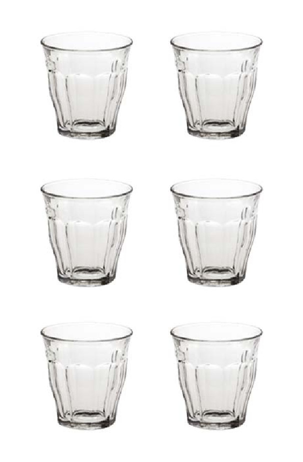 SET x 6 PICARDIE Verre 90ml