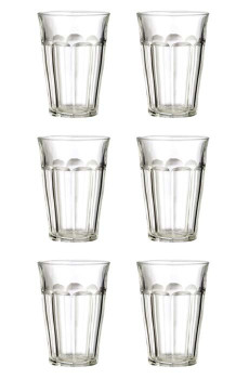 SET x 6 PICARDIE Verre 500ml