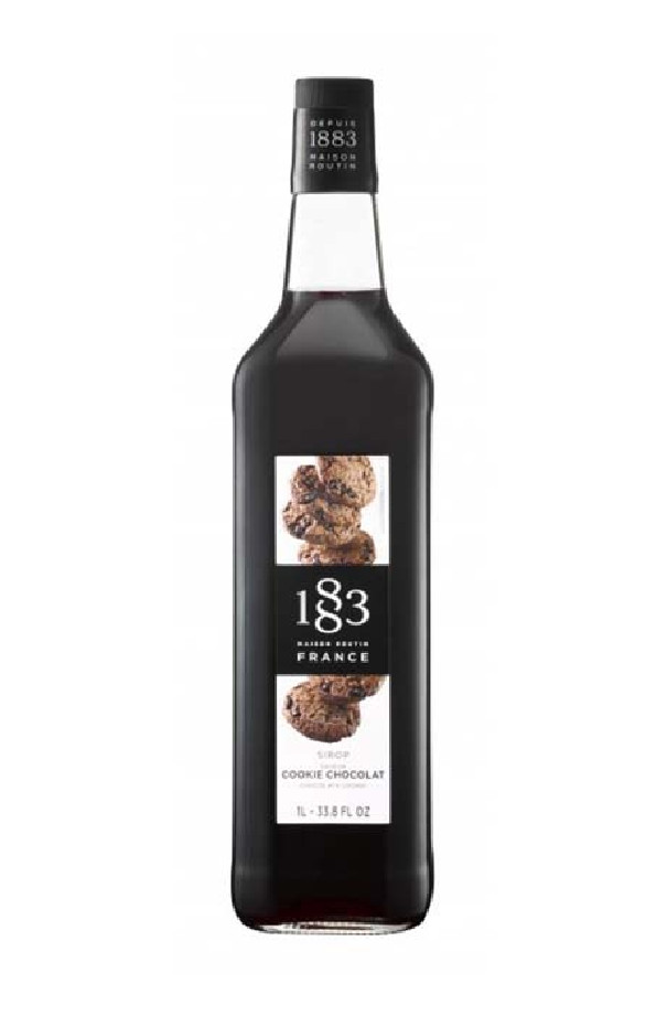 Sirop Chocolat Cookie bouteille verre 1L
