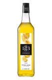 Sirop Citron jaune bouteille verre 1L