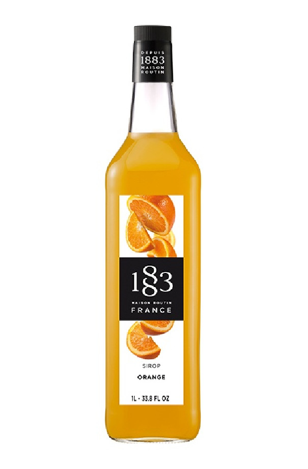 Sirop Orange bouteille verre 1L