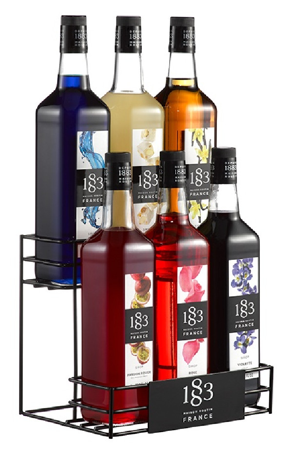 Présentoir à sirop 6 références