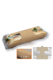 Anneau kraft avec film plastique pour demi baguette x 500