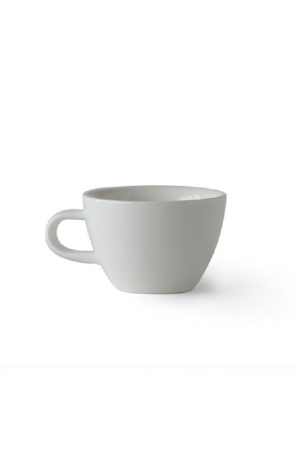 Set x 6 FLAT WHITE tasse porcelaine 150ml Blanc