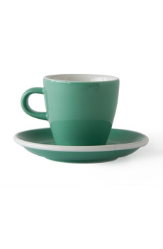Set x 6 TULIP tasse porcelaine 170ml Vert