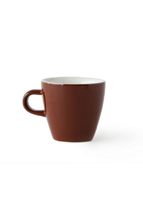 Set x 6 TULIP tasse porcelaine 170ml Marron Set x 6 TULIP tasse porcelaine 170ml Marron