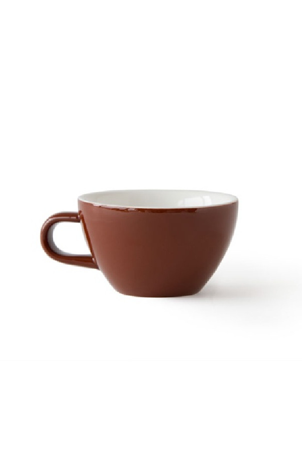 Set x 6 CAPPUCCINO tasse porcelaine 190ml Marron