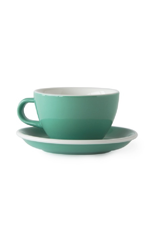 Set x 6 soucoupes porcelaine 150mm Vert Set x 6 soucoupes porcelaine 150mm Vert