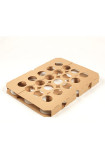 Plaque de cuisson carton pour muffins x5