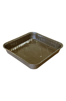 Moule à brownie carré carton bords roulés x500 Moule à brownie carré carton bords roulés x500