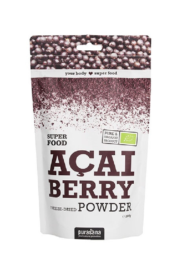 Poudre de baies d'Açaï SuperFood poche 100g