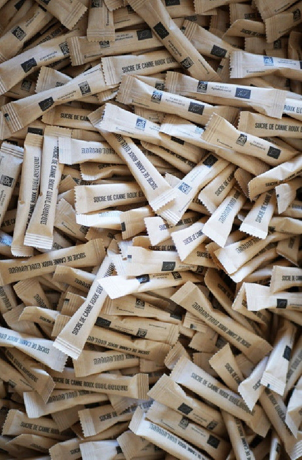 Dosettes sucre roux 1000 x 3g BIO