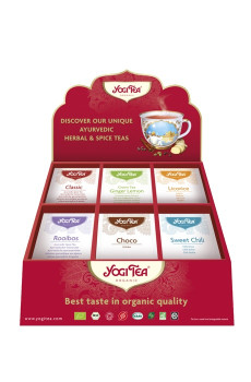 Présentoir YOGI TEA® pour 6 références
