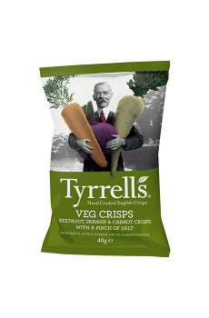 Tyrrells - Chips de Légumes 24 x 40g