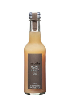 Nectar de Pêche blanche bouteille verre 20x20cl