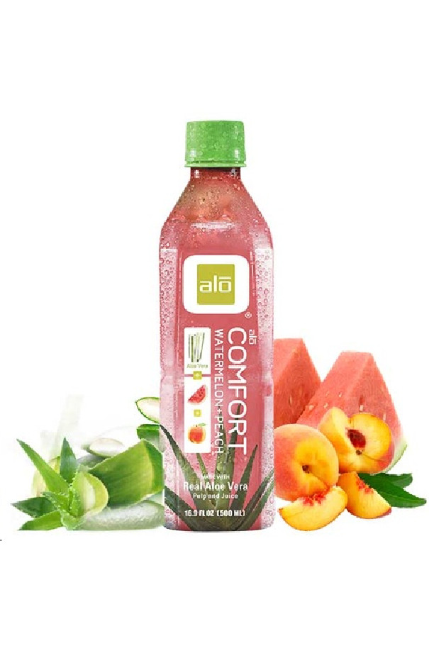 Comfort Boisson Aloe Vera + Pastèque + Pêchebouteille PET 12 x 500ml