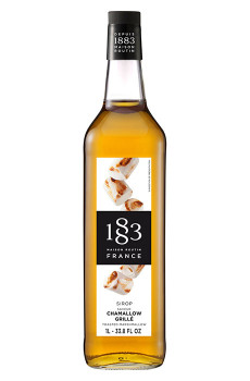 Sirop Chamallow Grillé bouteille verre 1L