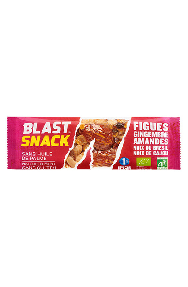 BLAST Présentoir barres figue gingembre amande 15 x 40g BIO