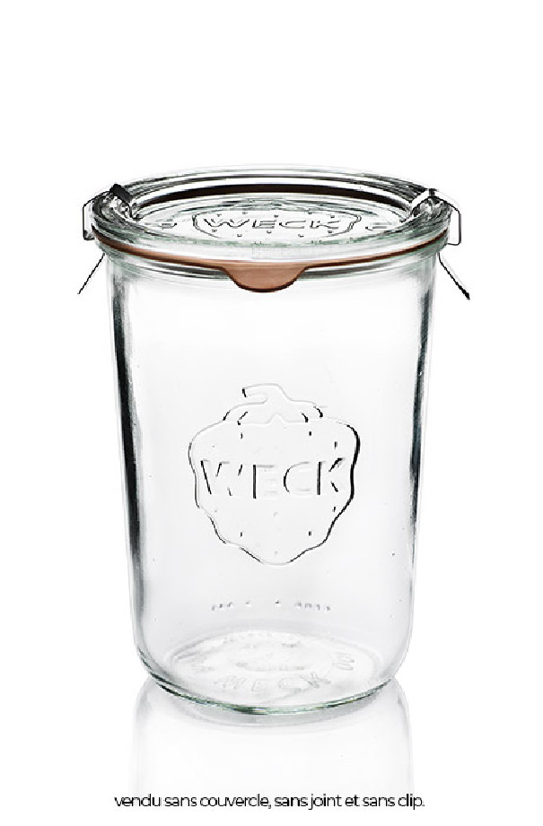 Weck pot en verre 850ml ø100mm x6