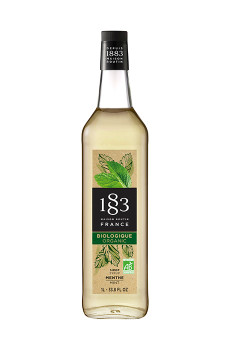 Sirop Menthe bouteille verre 1L BIO Sirop Menthe bouteille verre 1L BIO