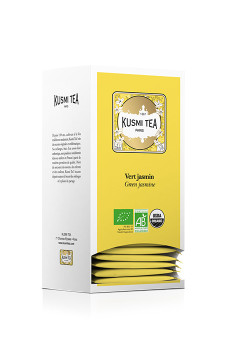 KUSMI TEA Thé vert Jasmin 25X2g BIO