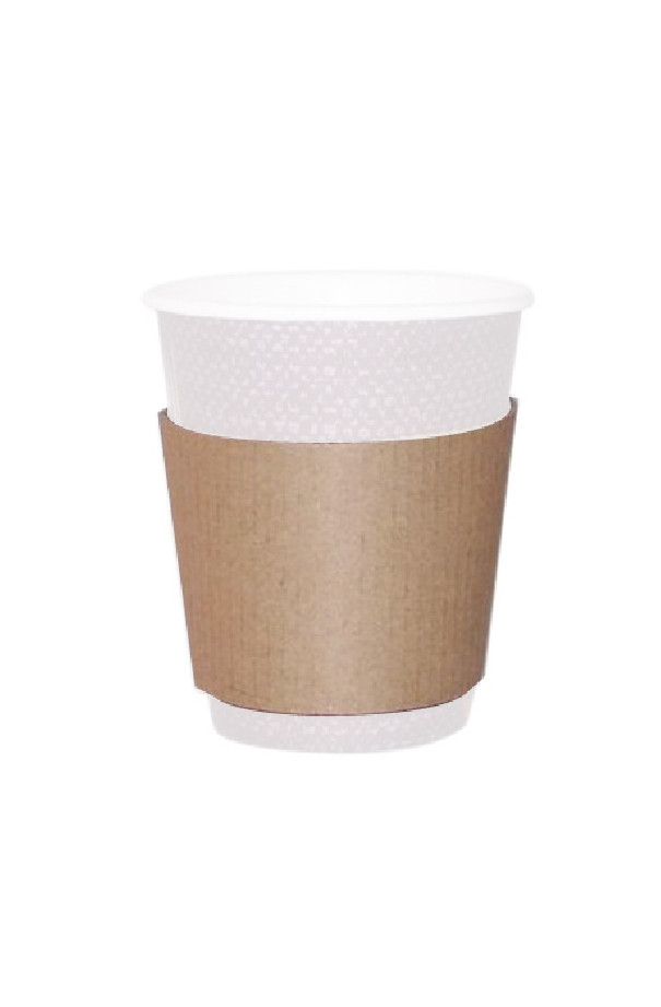Manchons carton kraft pour 8/10oz x100