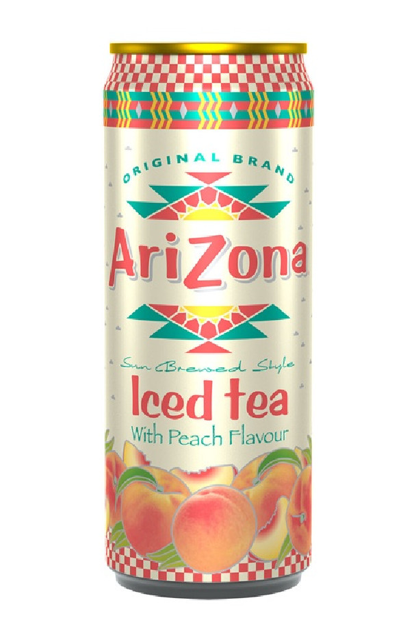 Arizona canette thé noir peche