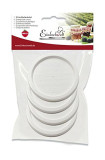 Weck couvercle PVC Blanc Ø100mm x5