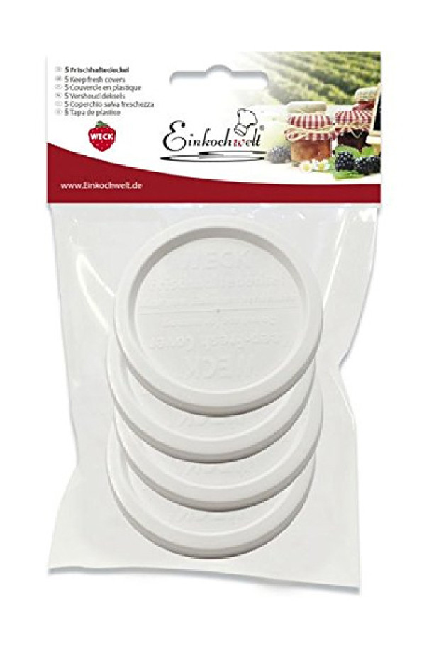 Weck couvercle PVC Blanc Ø100mm x5 Weck couvercle PVC Blanc Ø100mm x5