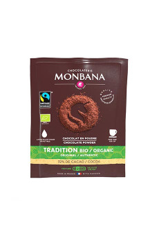 Chocolat en poudre Fairtrade dosette 100 x 15g BIO