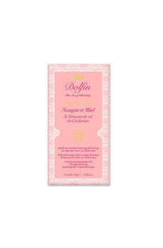 DOLFIN Chocolat au lait Nougat Miel & Sel présentoir 25x30g
