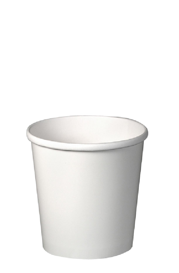 Sachet x 25 pots à soupe carton Blanc 16oz/479ml Ø100mm