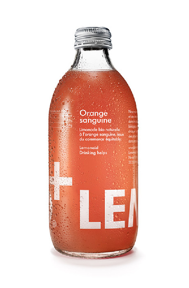 Limonade orange sanguine bouteille verre 12 x 330ml