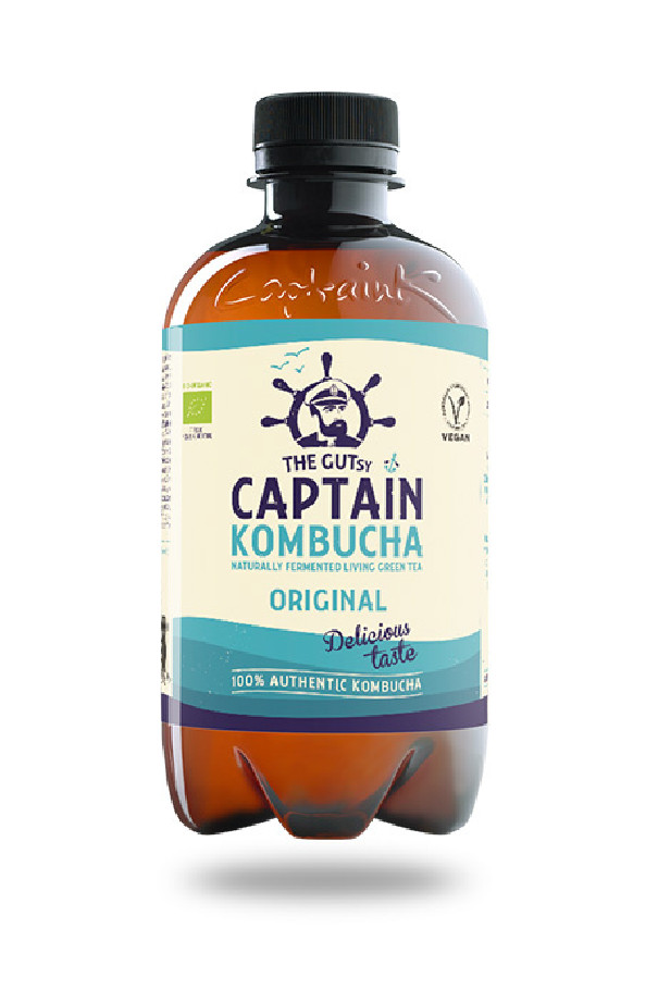 Thé Kombucha pétillant Original bouteille PET 400ml x 12 BIO