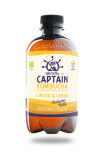 Thé Kombucha pétillant Gingembre Citron bouteille PET 400ml x 12 BIO