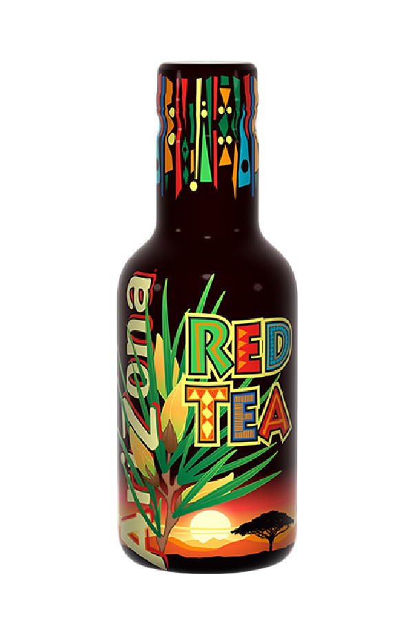 ARIZONA - THE ROUGE ROOIBOS BOUTEILLE 500ML x6