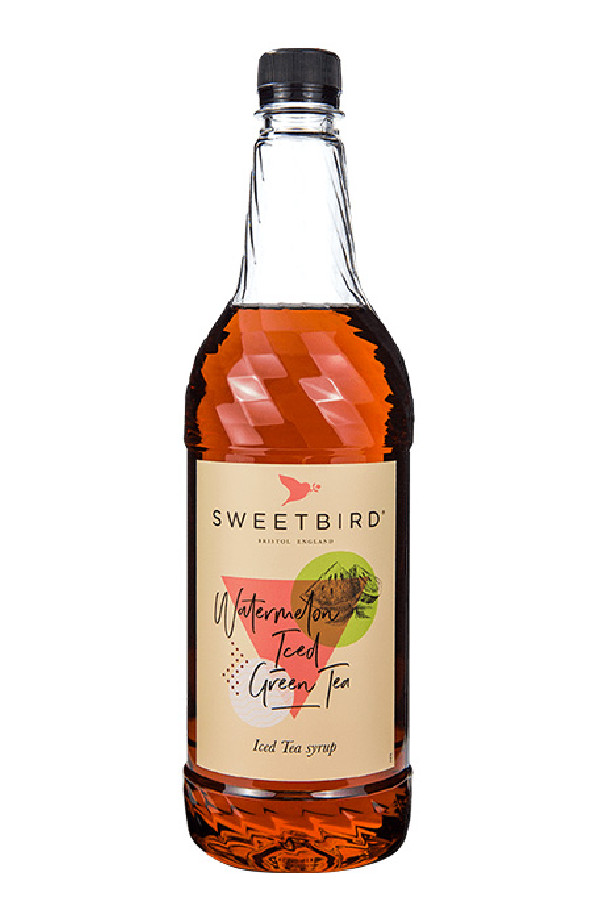 Sirop Iced Tea Thé vert Pastèque bouteille PET 1L
