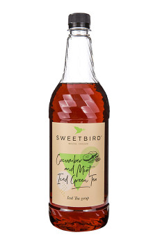 Sirop Iced Tea Concombre Menthe bouteille PET 1L