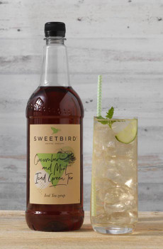Sirop Iced Tea Concombre Menthe bouteille PET 1L