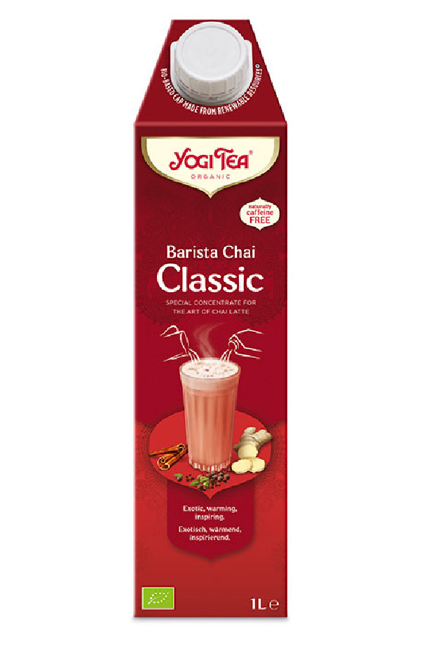 YOGITEA - BARISTA CHAI CLASSIC CONCENTRE LIQUIDE BRIQUE 1L x6 BIO