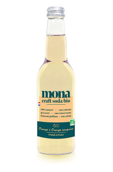 MONA - SODA ORANGE ORANGE SANGUINE 330ML x12 BIO