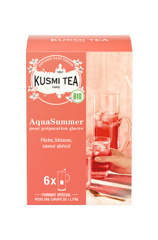 KUSMI TEA - INFUSION AQUASUMMER 8G x6 BIO