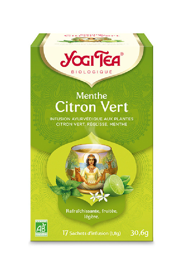 Infusion Menthe Citron vert sachet 17 x 1.8g BIO