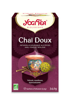 Infusion Chaï doux sachet 17 x 1.8g BIO