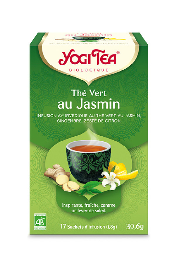 Infusion Thé Vert au Jasmin  sachet 17 x 1.8g BIO